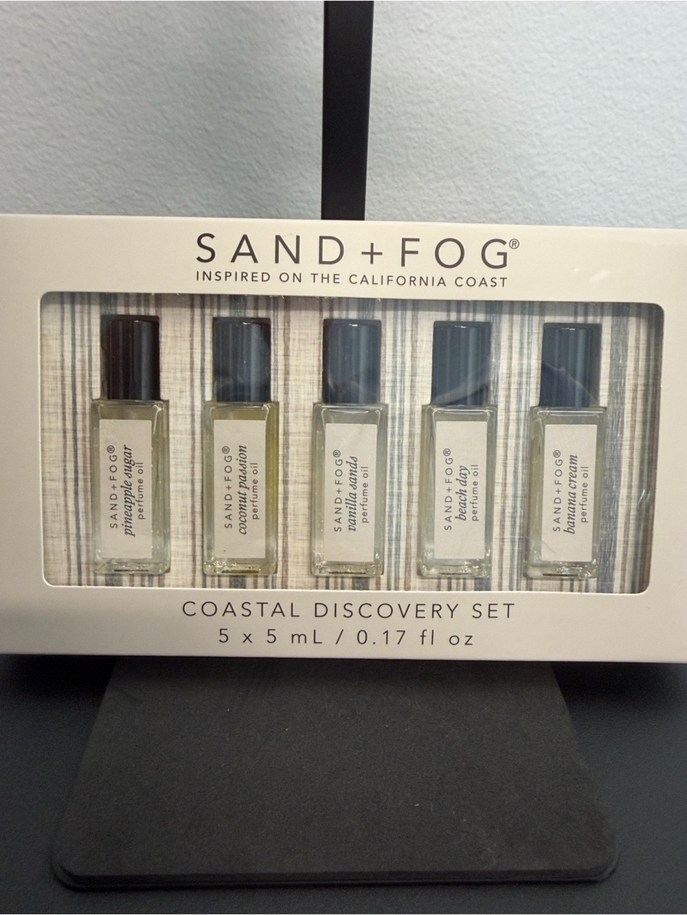 SAND+FOG | Discovery Set ~ Inspired By The California Coast Perfume Oil Set
